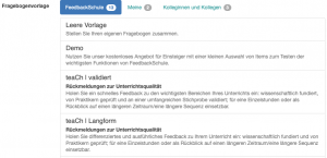 Screenshot einer Webseite mit dem Titel