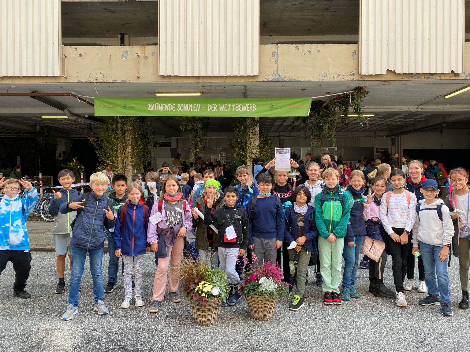 GyRa erhält Preis beim Wettbewerb Blühende Schulen Gymnasium Rahlstedt